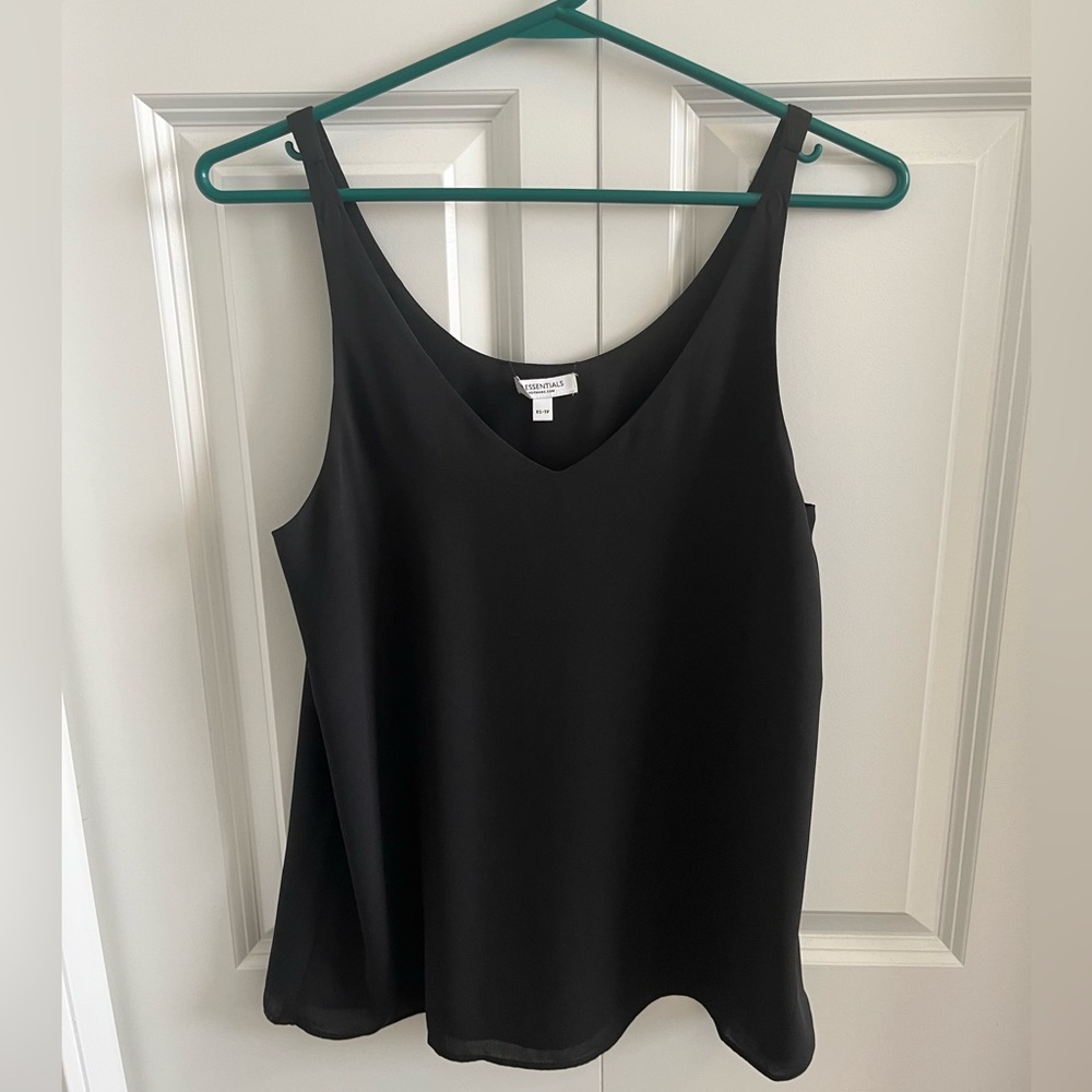 Reitman’s Black Chiffon Blouse
